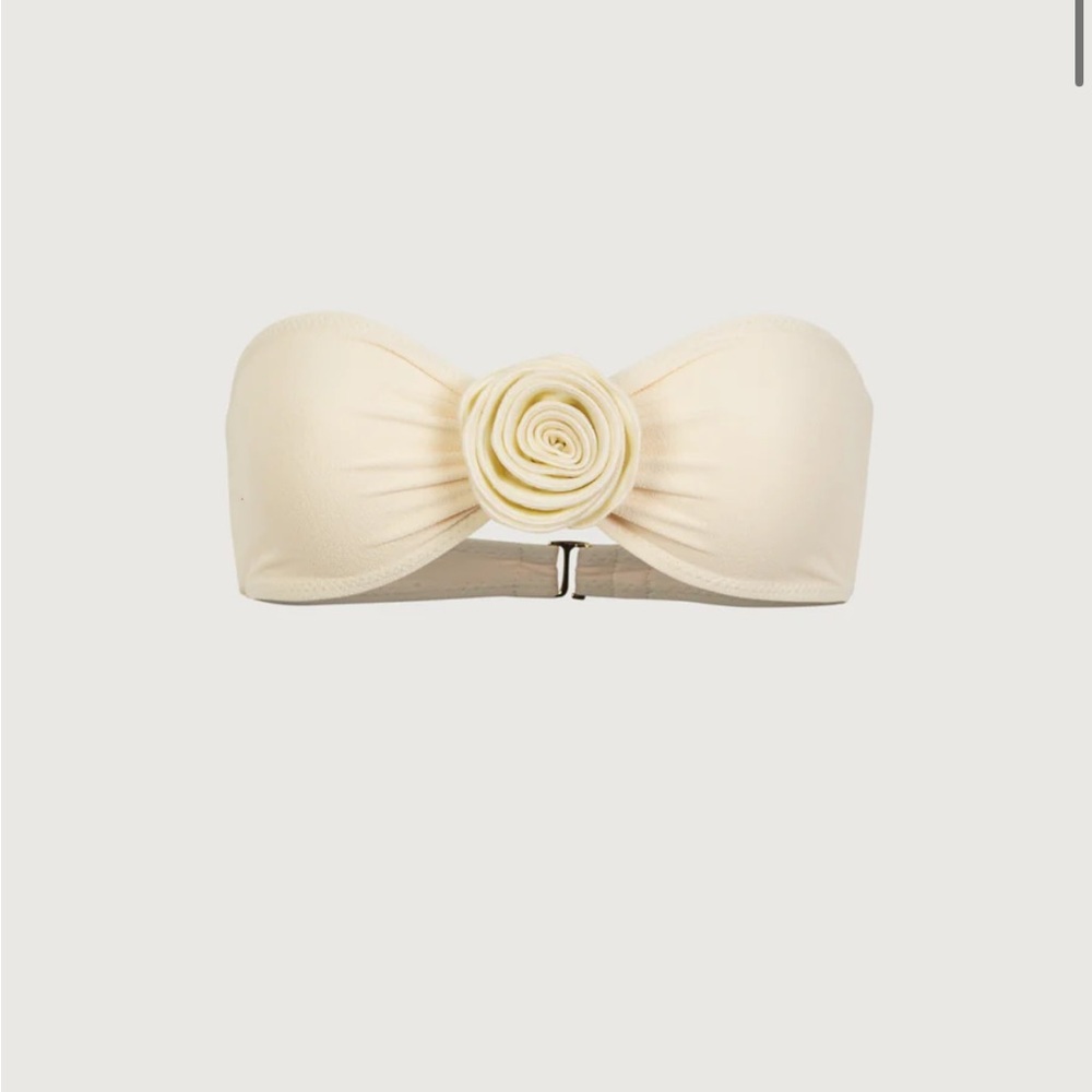 SAME ROSETTE BANDEAU TOP